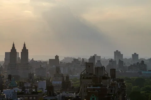 Dog Days of August Sunset Timelapse (1 of 3) Stock Footage 147006653