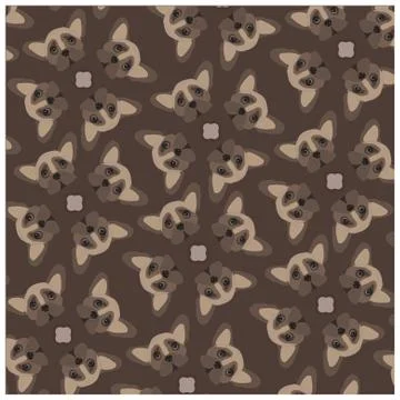 Dog face Stock Illustration