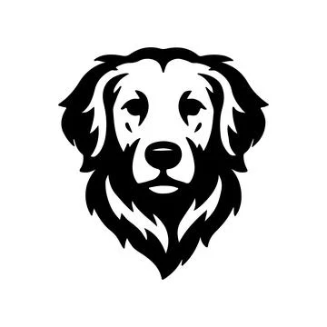 Dog face image Stock Illustration