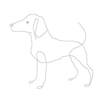Dog The Fifth Stock Illustration