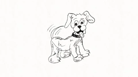 Dog Giphy Video stock 287047988