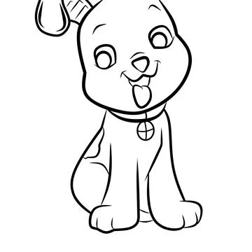 Dog graphic vector illustration Stock Illustration
