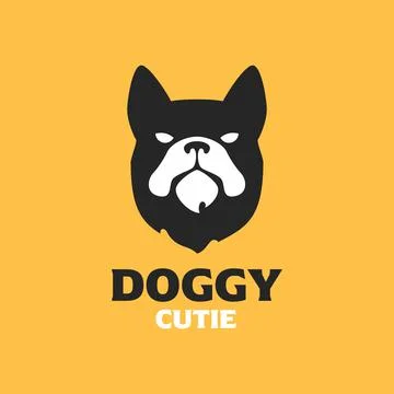 Dog Head Logo Part 2 Stock Illustration