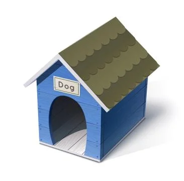 Dog house Stock Illustration