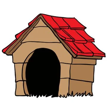 Dog house Stock Illustration