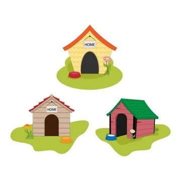 Dog house Stock Illustration