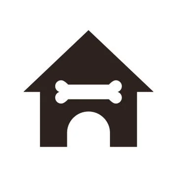 Dog house Stock Illustration