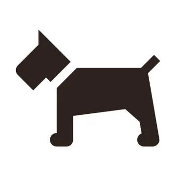 Dog icon Stock Illustration