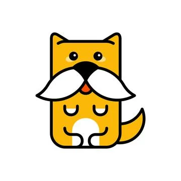 Dog icon Stock Illustration