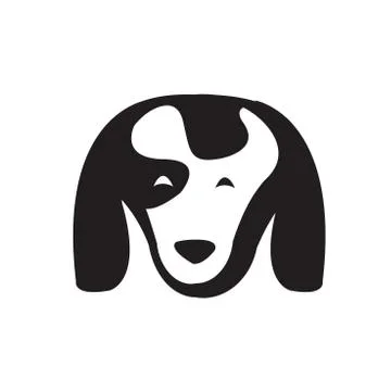 Dog icon vector Stock Illustration