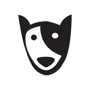 Dog icon vector Stock Illustration
