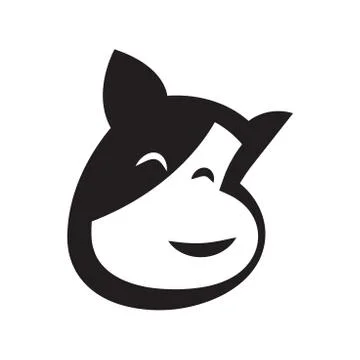 Dog icon vector Stock Illustration