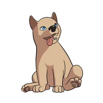 Dog Ilustração Stock