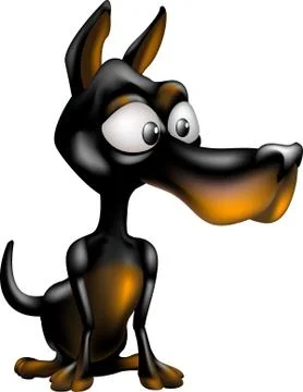 Dog illustration イラスト素材