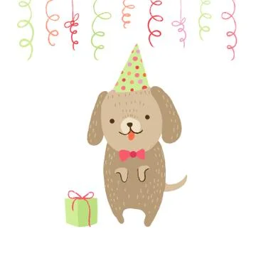 Dog illustration Stock Illustration