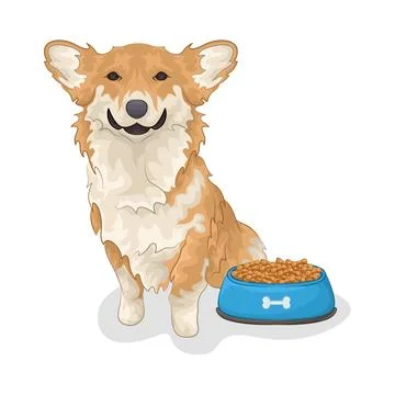 Dog Illustration Illustrazione stock