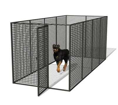 Dog Kennel Stock Illustration