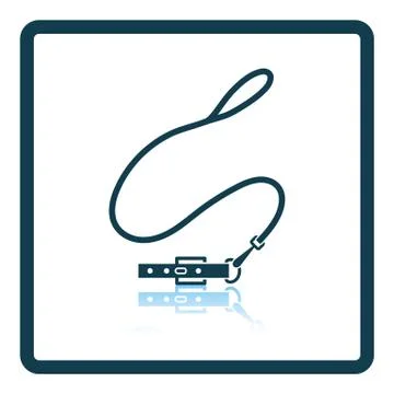 Dog lead icon Stock Illustration