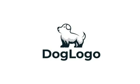 Dog Logo can for Pet Clinic ,Veterinary ,Pet care , Pet Shop - Dog Shop Stock Illustration