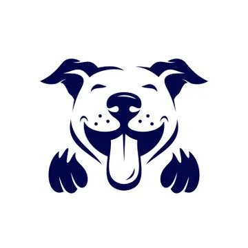 Dog logo Design Vector Template. Dog icon logo vector Stock Illustration