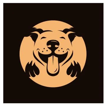 Dog logo Design Vector Template. Dog icon logo vector Stock Illustration