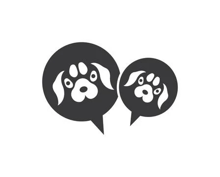 Dog logo icon vector template dog logo icon vector template design Copyrig... Stock Photos