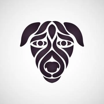 Dog logo Stock Illustration