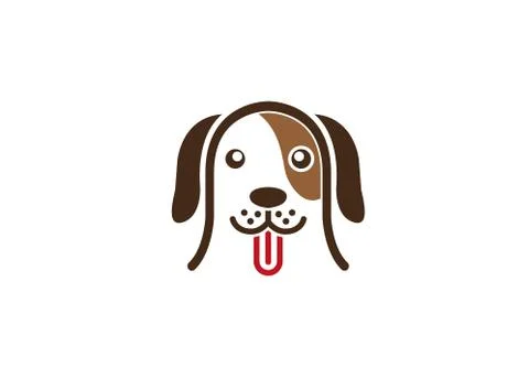Dog logo Stock Illustration