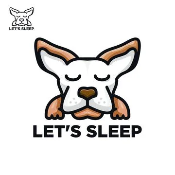Dog logo Illustrazione stock