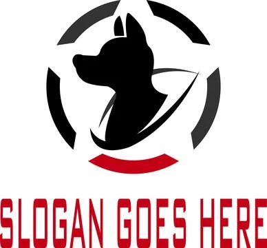 Dog Logo Stock Illustration