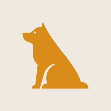 Dog logo Stock Illustration