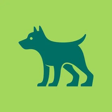 Dog logo Stock Illustration