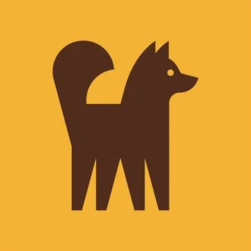 Dog logo Stock Illustration