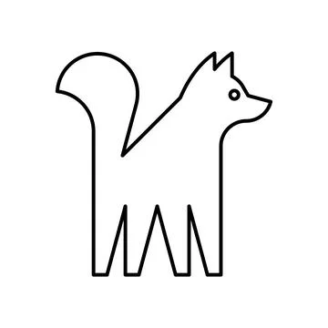 Dog logo Stock Illustration