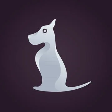 Dog logo vector Stock Illustration