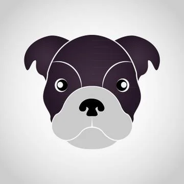 Dog logo vector Stock Illustration