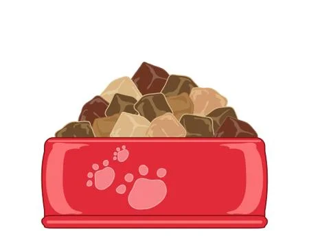 Dog meal Stock Illustration