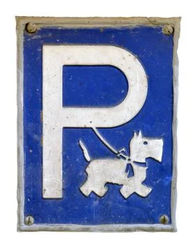 Dog parking Stock-Fotos