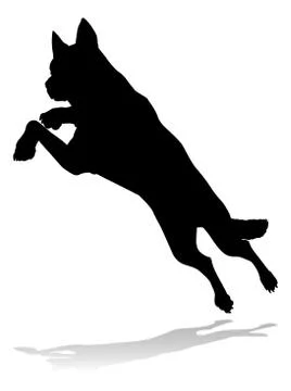 Dog Silhouette Pet Animal イラスト素材