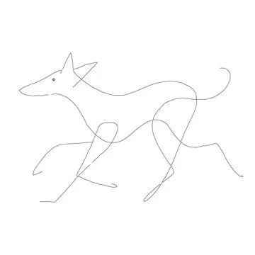 Dog The Sixth Stock Illustration