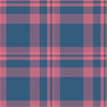 Dog tooth pattern check background, full plaid seamless textile. Bandanna f.. 스톡 일러스트