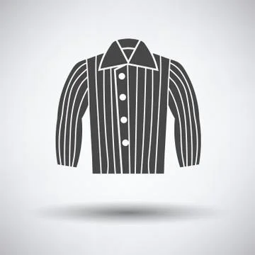 Dog trainig jacket icon Ilustración de archivo