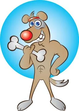 Dog training 스톡 일러스트