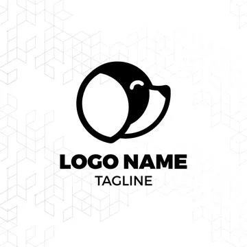 Dog training vector logo Stock Illustration