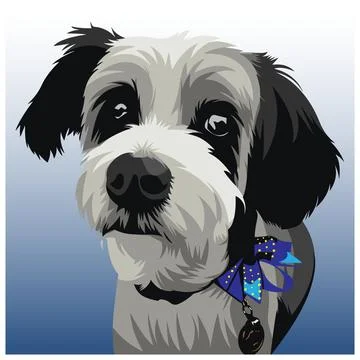 Dog vector illustration 011 Illustrazione stock