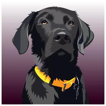 Dog vector illustration 014 Illustrazione stock