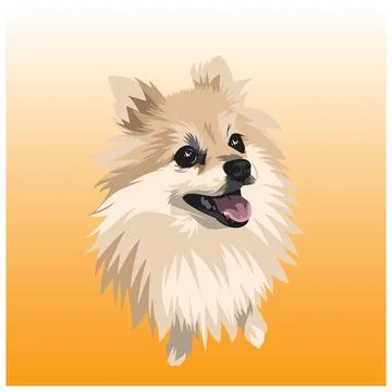 Dog vector illustration 015 Illustrazione stock