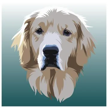 Dog vector illustration 016 Illustrazione stock