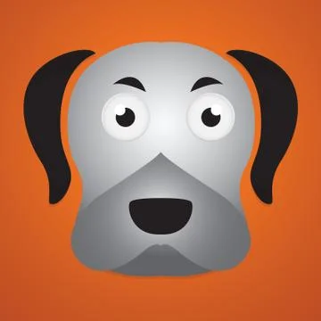 Dog vector Illustrazione stock