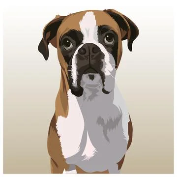 Dog vector illustration 09 Illustrazione stock